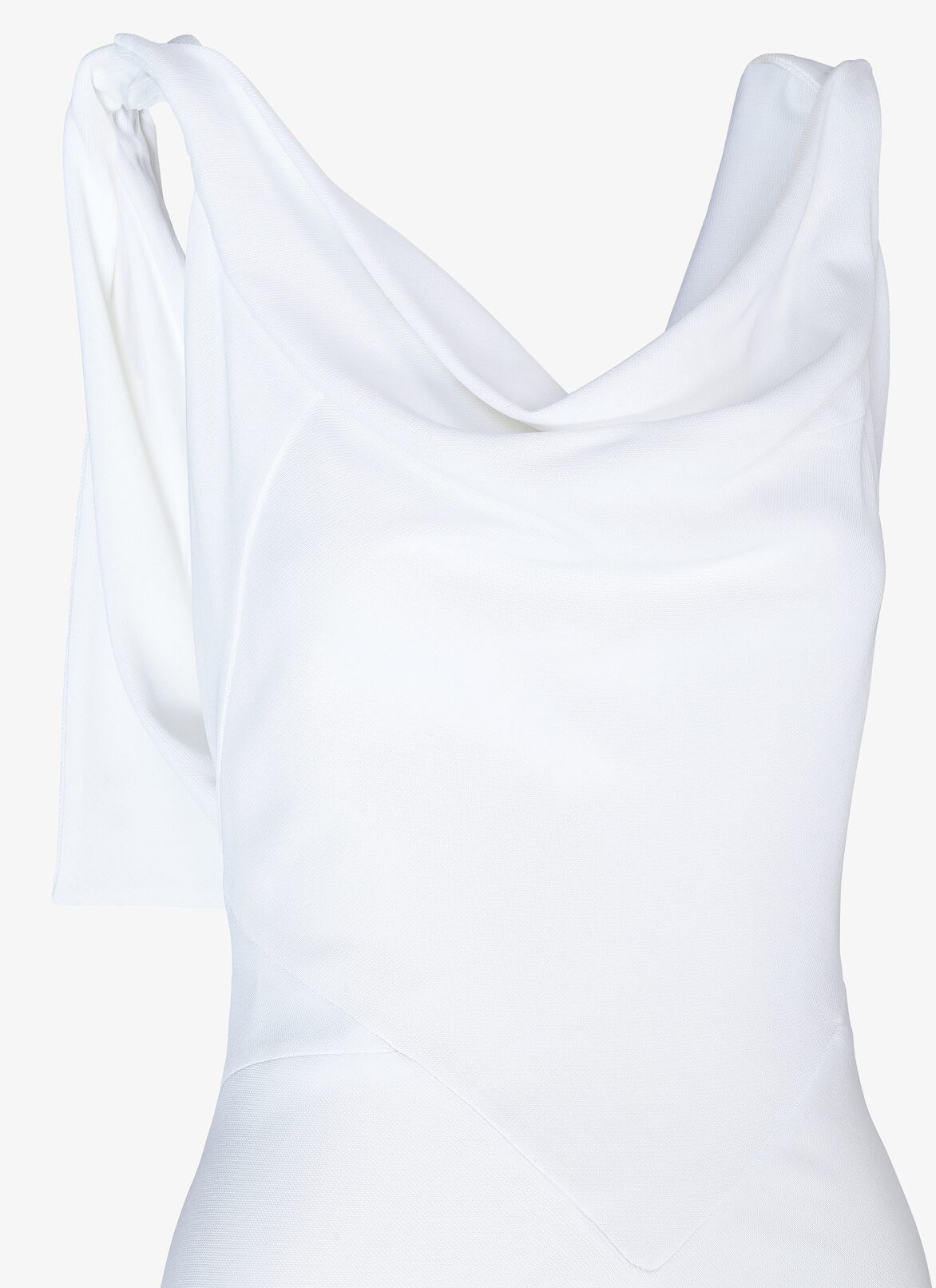 Long Dress ALAÏA WHITE LONG DRESS